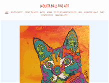 Tablet Screenshot of jaquitaball.com